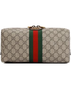 Gucci Toiletry Case Bag - Gray