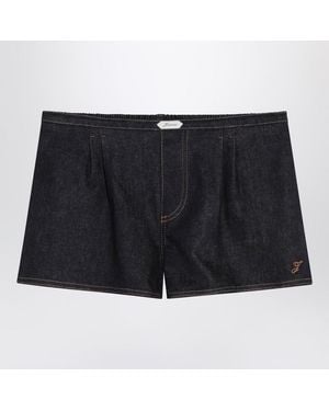 Jacquemus Denim Shorts - Black