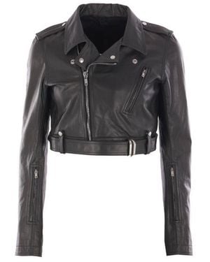 Rick Owens Jackets - Black