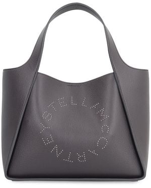 Stella McCartney Stella Logo Tote Bag - Grey
