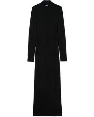 Cotton Citizen The Verona Turtleneck Maxi Dress - Black