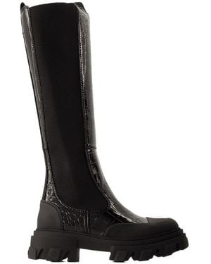 Ganni Chelsea Boots - Black