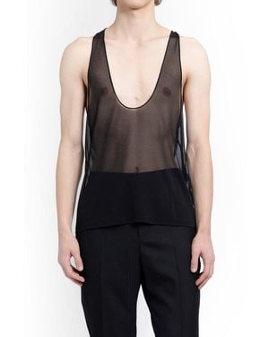 Saint Laurent T-Shirts & Tank Tops - Black