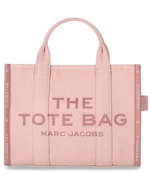Marc Jacobs The Jacquard Medium Tote Rose Handbag - Pink