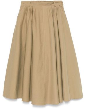 Mark Kenly Domino Tan Skirts - Natural