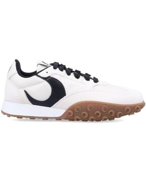 スニーカー MARINE SERRE Men Sneakers Beige MFW007ACLEA0009 WH30 Metal Free Leather MS Rise | GATE