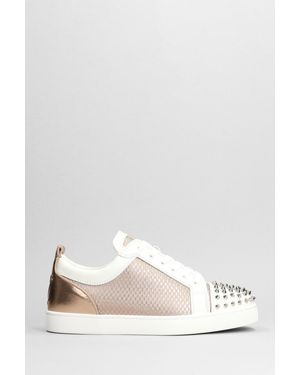 Christian Louboutin Varsijunior Spikes Sneakers - White