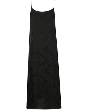 ワンピース UMA WANG Black Viscose Blend Anaya Dress ANAYA DRESS
