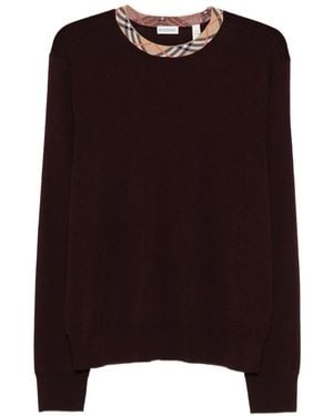 Burberry Jumpers - Brown