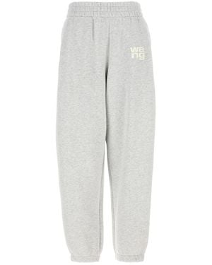 T By Alexander Wang Essential Terry' Sweatpants - Gray