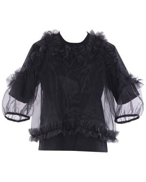 Noir Kei Ninomiya Top - Black