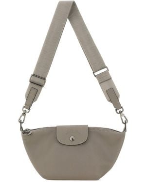 Longchamp Borsa A Tracolla "Le Pliage" Xtra - Gray