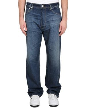 KENZO Relaxed Fit Jeans - Blue