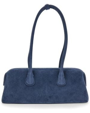OSOI 'Boat Wide' Shoulder Bag With Round Handles - Blue