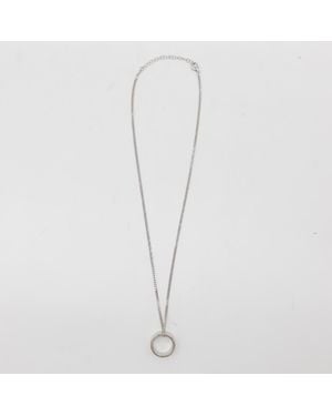 MM6 by Maison Martin Margiela Metal Necklace - White