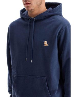 Maison Kitsuné Dark Cotton Sweatshirt - Blue