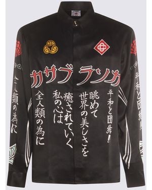 CASABLANCA Silk Shirt - Black