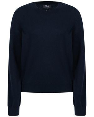 A.P.C. Victoria Pullover - Blue