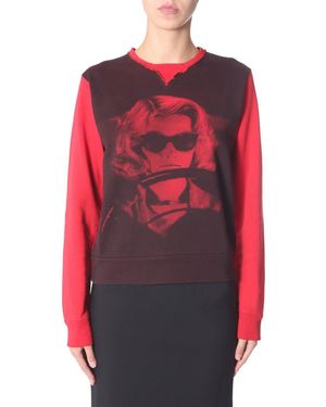 N°21 Crew Neck Sweatshirt - Red