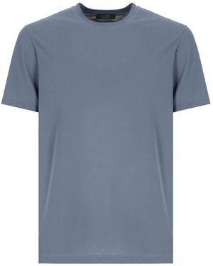 Zanone T-Shirts And Polos - Blue