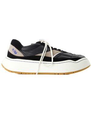 【関税込み】Log; BAUS Sneakers - Ader Error - Leather - Blac BLACK Adererror LOG; BAUS SNEAKERS (BN01SSSN0102BK) – LOZURI®