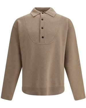 Jacquemus Sweatshirts - Natural