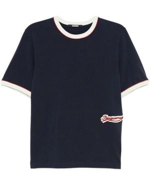 Jacquemus "the Tshirts Gio" Clothing - Blue