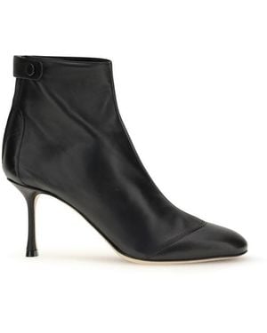 Francesco Russo Court Shoes - Black