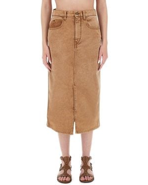 Isabel Marant "tilauria" Skirt - Natural