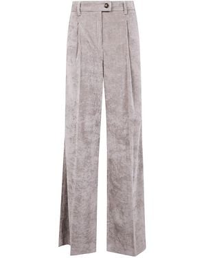 DR. HOPE One Pence Pants Clothing - Gray