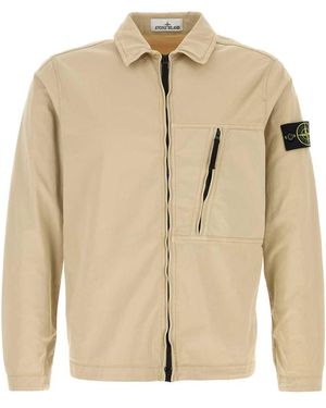 Stone Island Shirts - Natural