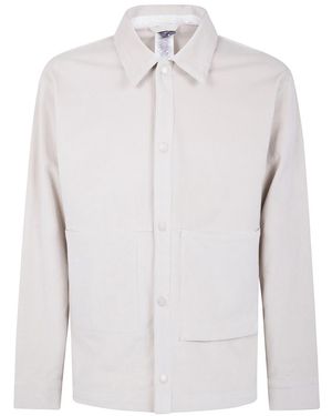 New Balance "Stretch Corduroy" Overshirt - White