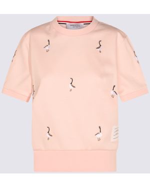 Thom Browne Cotton Knitwear - Pink