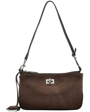 Balenciaga Rodeo Sling Shoulder Bag - Brown