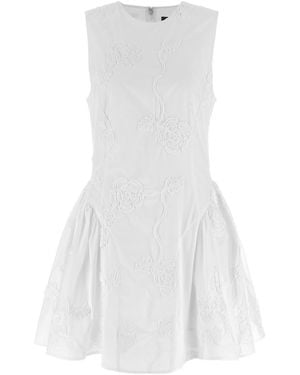 ROTATE BIRGER CHRISTENSEN Embroidery Dress - White