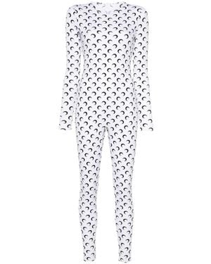 Marine Serre Dresses - White
