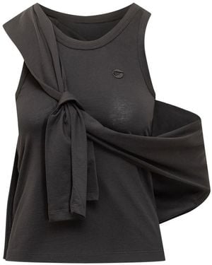 Coperni Top Blankets - Black