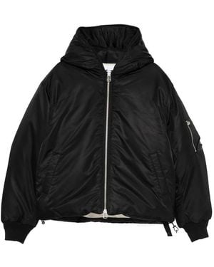 OAMC Cropped Hood Bomber - Black