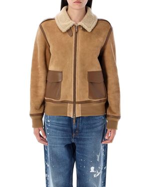 Ralph Lauren Morrison Shearling Jacket - Blue