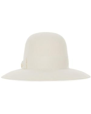 Borsalino Hats - White