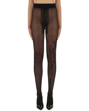 Jean Paul Gaultier "signature" Tights Stockings - Brown
