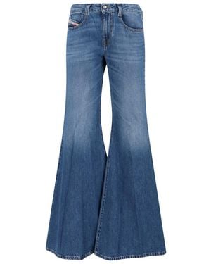 DIESEL Flared Jeans 1970 D-Bleess - Blue