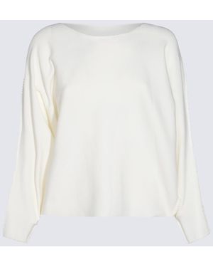 Issey Miyake Cotton Knitwear - White