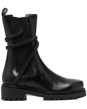 Rene Caovilla Boots - Black