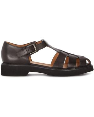 シューズ・サンダルその他 CHURCH'S Woman Flat sandals Black DX01139QL F0AAB Women's Church's Sandals – Sliders – Farfetch