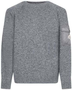 Moncler Knitwear - Gray