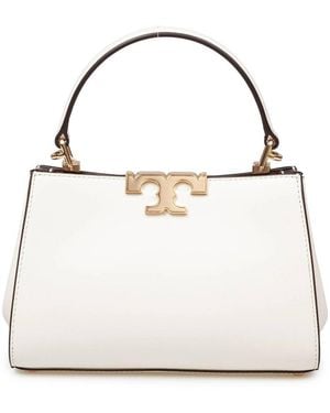 Tory Burch Mini Smooth Leather Bag - White