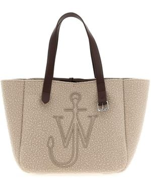 JW Anderson 'Belt Tote' Shopping Bag - Natural