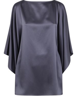 Lanvin Elegant Caftan Top For - Blue