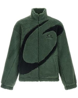 Balenciaga Sherpa Jacket - Green